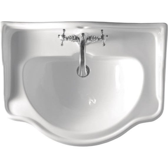 Раковина с пьедесталом Kerasan Retro 55 см 104501*1 - 2 Раковина с пьедесталом Kerasan Retro 55 см 104501*1 фото 2