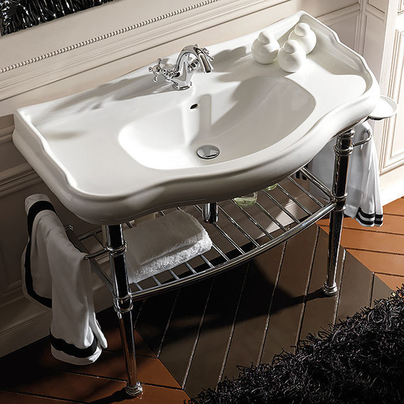 Раковина с консолью Kerasan Retro 100 см 105001*1 фото 3