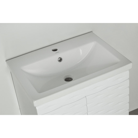 Раковина врезная на столешницу Cersanit Como 60 см UM-COM60/1 - 5 Раковина врезная на столешницу Cersanit Como 60 см UM-COM60/1 фото 5