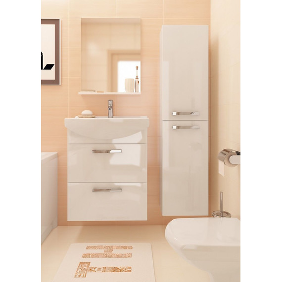 Зеркало Cersanit Melar 50 см LU-MEL, белый - 6 Зеркало Cersanit Melar 50 см LU-MEL, белый фото 6