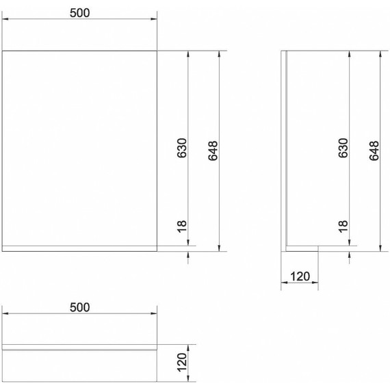 Зеркало Cersanit Melar 50 см LU-MEL, белый - 7 Зеркало Cersanit Melar 50 см LU-MEL, белый фото 7