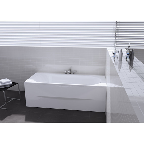 Ванна акриловая Roca Genova N 160x70 см ZRU9302973, Размер - мм: 1600х700 - 4 Ванна акриловая Roca Genova N 160x70 см ZRU9302973, Размер - мм: 1600х700 фото 4