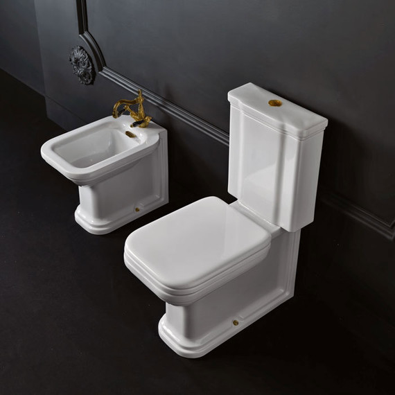 Унитаз-компакт Kerasan Waldorf (411701+418101+750990 Geberit+760390cr) - 7 Унитаз-компакт Kerasan Waldorf (411701+418101+750990 Geberit+760390cr) фото 7