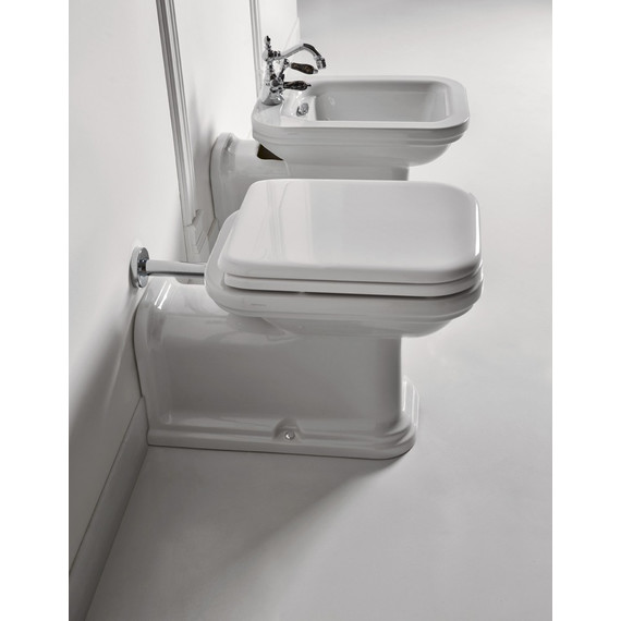 Биде напольное Kerasan Waldorf Prolungato 4120K1bi/cr*1 фото 3