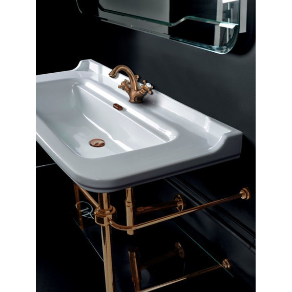 Раковина подвесная Kerasan Waldorf 120 см 4144K1bi/cr*1 - 5 Раковина подвесная Kerasan Waldorf 120 см 4144K1bi/cr*1 фото 5