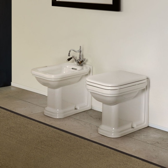 Биде напольное Kerasan Waldorf 4121K1bi/cr*1 фото 9