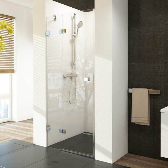 Душевая дверь Ravak Brilliant BSD2 90 см 0UL7AA00Z1 L хром/прозрачное фото 