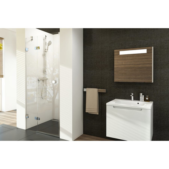 Душевая дверь Ravak Brilliant BSD2 80 см 0UL4AA00Z1 L хром/прозрачное - 2 Душевая дверь Ravak Brilliant BSD2 80 см 0UL4AA00Z1 L хром/прозрачное фото 2