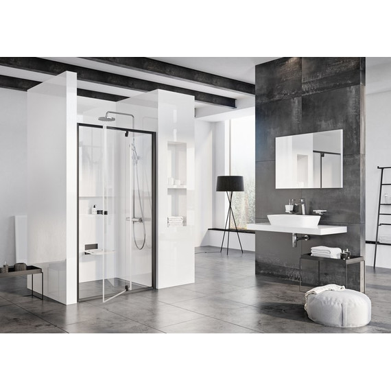 Душевая дверь Ravak Pivot PDOP2 120 см 03GG0300Z1 чёрный/прозрачное - 2 Душевая дверь Ravak Pivot PDOP2 120 см 03GG0300Z1 чёрный/прозрачное фото 2