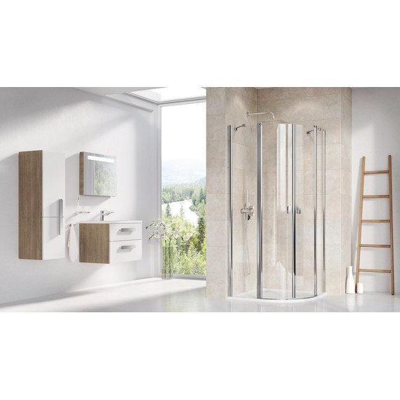 Душевое ограждение Ravak Chrome CSKK4 80 см 3Q140C00Z1 алюминий/прозрачное - 3 Душевое ограждение Ravak Chrome CSKK4 80 см 3Q140C00Z1 алюминий/прозрачное фото 3