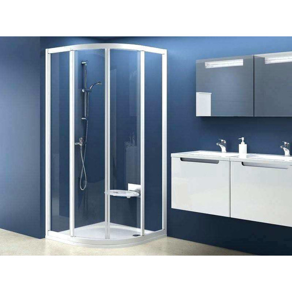 Душевое ограждение Ravak Supernova SKCP4 80 см 3114010011 белый/pearl - 4 Душевое ограждение Ravak Supernova SKCP4 80 см 3114010011 белый/pearl фото 4