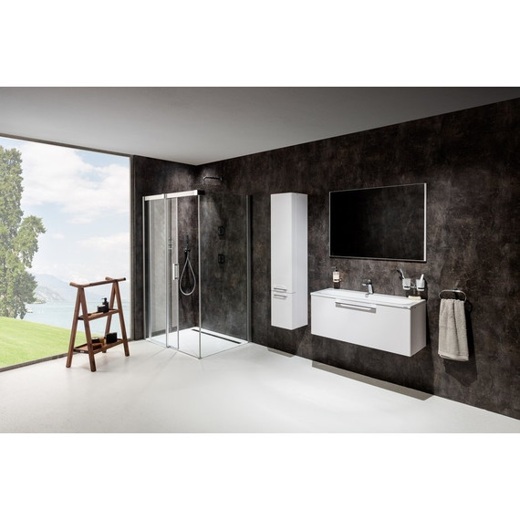 Душевое ограждение Ravak Matrix MSDPS 100х80 см 0WLA4100Z1 L белый/прозрачное фото 6