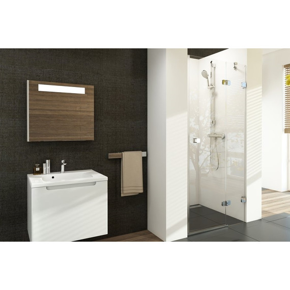 Душевая дверь Ravak Brilliant BSD2 90 см 0UP7AA00Z1 R хром/прозрачное фото 2