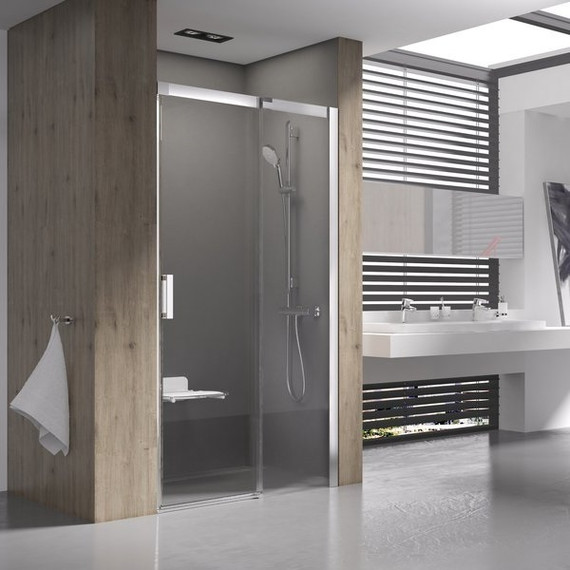 Душевая дверь Ravak Matrix MSD2 110 см 0WPD0U00Z1 R сатин/прозрачное - 3 Душевая дверь Ravak Matrix MSD2 110 см 0WPD0U00Z1 R сатин/прозрачное фото 3