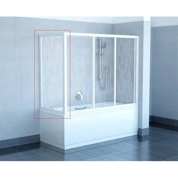 Торцевая шторка Ravak Supernova APSV 80 см 95040102ZG белый/матовое - 2 Торцевая шторка Ravak Supernova APSV 80 см 95040102ZG белый/матовое фото 2