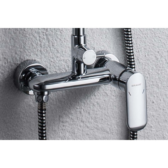 Душевая стойка BRAVAT OPAL R F9125183CP-A2-RUS - 6 Душевая стойка BRAVAT OPAL R F9125183CP-A2-RUS фото 6