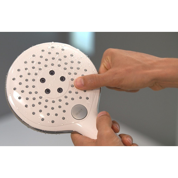 Ручной душ Hansgrohe Raindance Select S 150 3jet 28587400, белый/хром фото 7