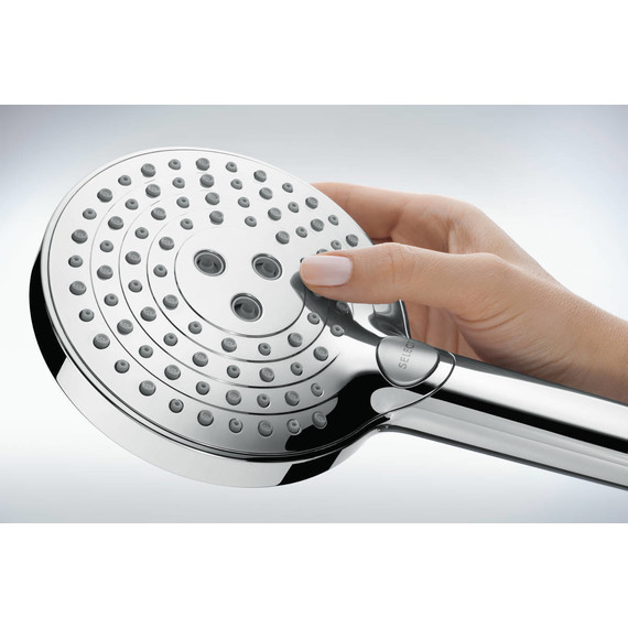 Душевой гарнитур Hansgrohe Raindance Select S 120 3jet PowderRain 27667000 фото 7