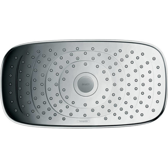 Верхний душ Hansgrohe Raindance Select E 300 2jet 27385400, латунь, белый/хром фото 2