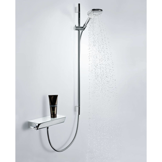 Смеситель для душа с термостатом Hansgrohe Ecostat Select 13161400, белый/хром фото 2