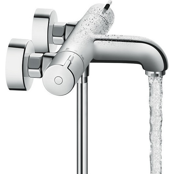 Смеситель для ванны с термостатом Hansgrohe Ecostat 1001 CL 13201000 - 4 Смеситель для ванны с термостатом Hansgrohe Ecostat 1001 CL 13201000 фото 4