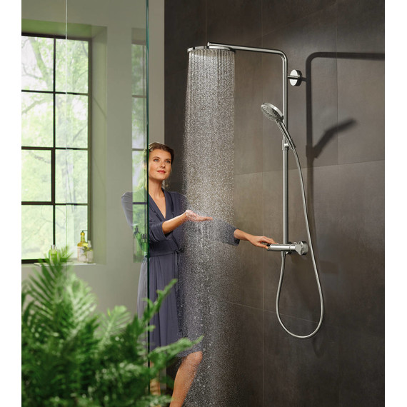 Душевая стойка с термостатом Hansgrohe Raindance Select S Showerpipe 240 1jet 27633000 - 10 Душевая стойка с термостатом Hansgrohe Raindance Select S Showerpipe 240 1jet 27633000 фото 10