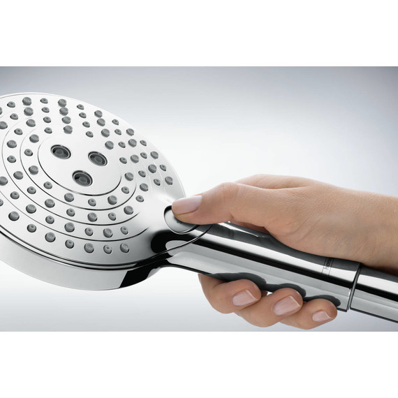 Душевая стойка с термостатом Hansgrohe Raindance Select S Showerpipe 240 1jet 27633000 - 5 Душевая стойка с термостатом Hansgrohe Raindance Select S Showerpipe 240 1jet 27633000 фото 5