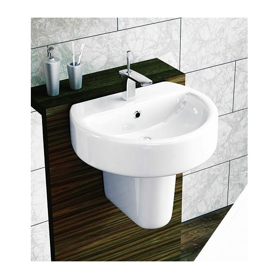 Полупьедестал Sanita Luxe Best PD.WH/Best/N/WHT.G/S1 - 3 Полупьедестал Sanita Luxe Best PD.WH/Best/N/WHT.G/S1 фото 3