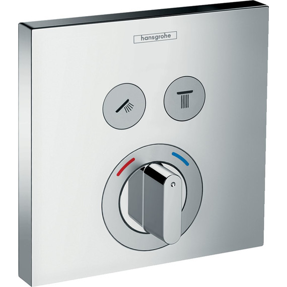 Смеситель для душа с термостатом Hansgrohe Shower Select 15768000 фото 