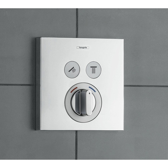 Смеситель для душа с термостатом Hansgrohe Shower Select 15768000 - 2 Смеситель для душа с термостатом Hansgrohe Shower Select 15768000 фото 2