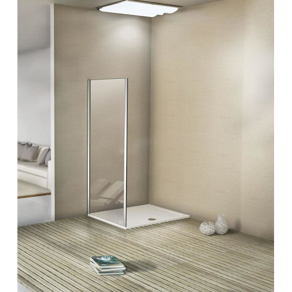 Боковая стенка Bas Antares SP-90-C-CH 90 см хром/прозрачное - 6 Боковая стенка Bas Antares SP-90-C-CH 90 см хром/прозрачное фото 6