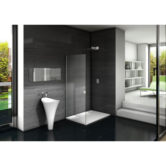 Боковая стенка Bas Galaxy SP-80-C-CH 80 см хром/прозрачное - 6 Боковая стенка Bas Galaxy SP-80-C-CH 80 см хром/прозрачное фото 6