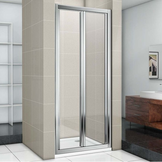 Душевая дверь Bas Infinity SD-90-C-CH 90 см хром/прозрачное фото 