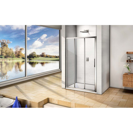 Душевая дверь Bas Orion WTW-100-C-CH 100 см хром/прозрачное - 4 Душевая дверь Bas Orion WTW-100-C-CH 100 см хром/прозрачное фото 4