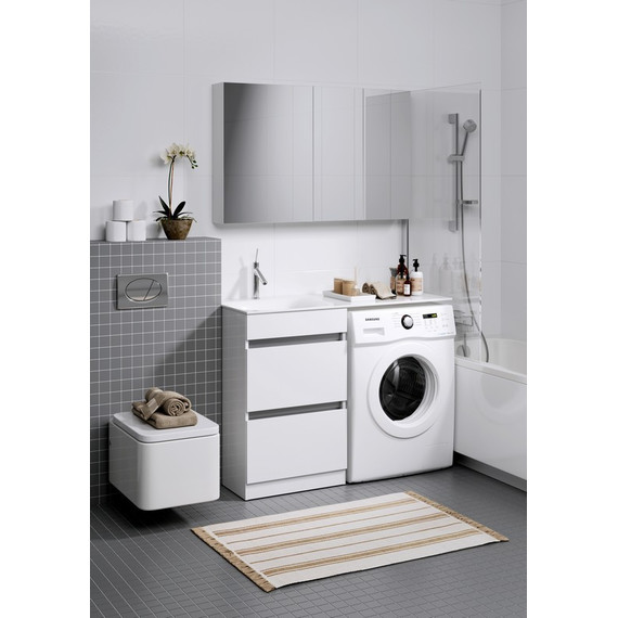 Тумба напольная с раковиной-столешницей Aqwella Forma 115 см FOR01052 L, 2 ящика - 7 Тумба напольная с раковиной-столешницей Aqwella Forma 115 см FOR01052 L, 2 ящика фото 7