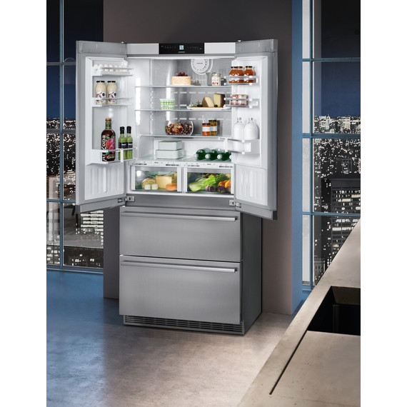Двухкамерный холодильник Liebherr CBNes 6256 фото 13