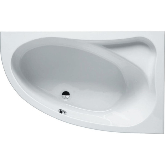 Ванна акриловая Riho LYRA 153x100 см BA6800500000000 L, Размер - мм: 1530х1000 фото 