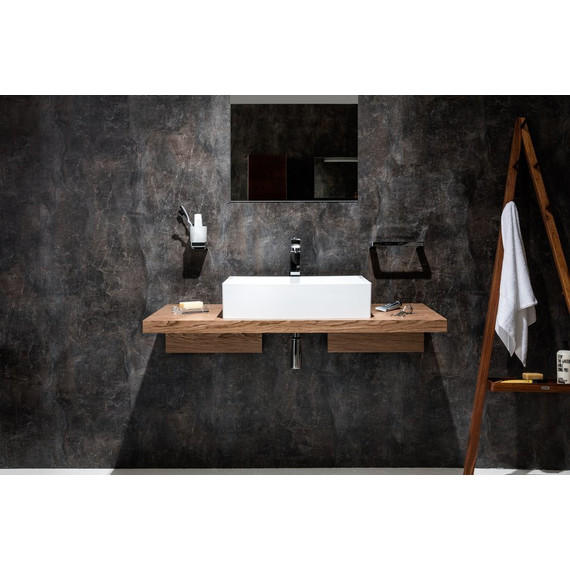 Столешница Ravak Formy L 100 см X000000837, тёмный орех фото 6