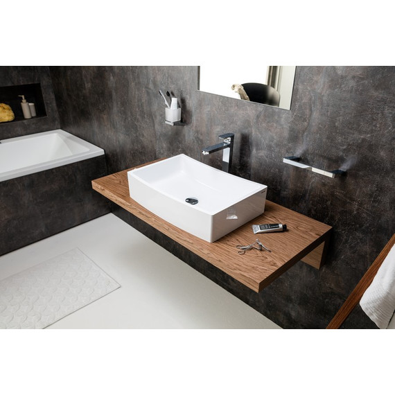 Столешница Ravak Formy L 80 см X000000836, тёмный орех фото 7