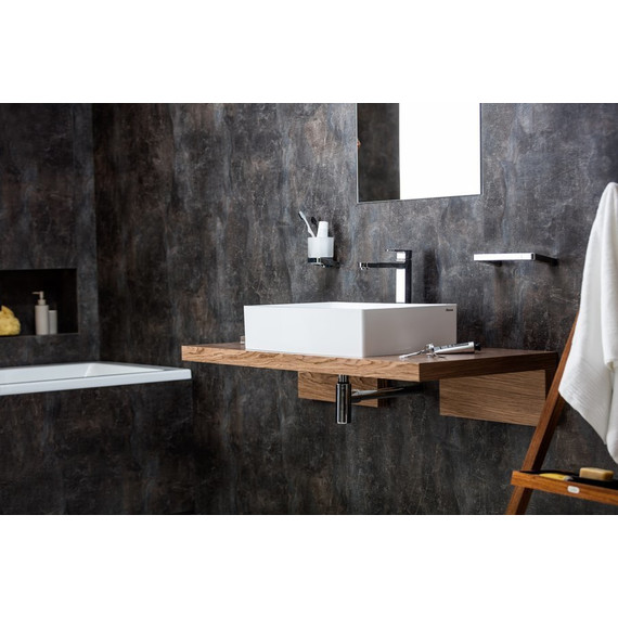 Столешница Ravak Formy L 80 см X000000836, тёмный орех фото 8