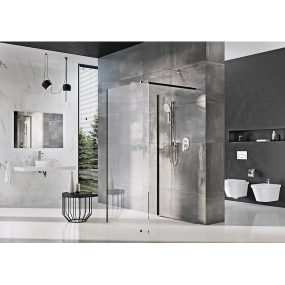 Душевое ограждение Ravak Walk-In Corner 110х80 см GW1CD4300Z1 чёрный/прозрачное - 3 Душевое ограждение Ravak Walk-In Corner 110х80 см GW1CD4300Z1 чёрный/прозрачное фото 3