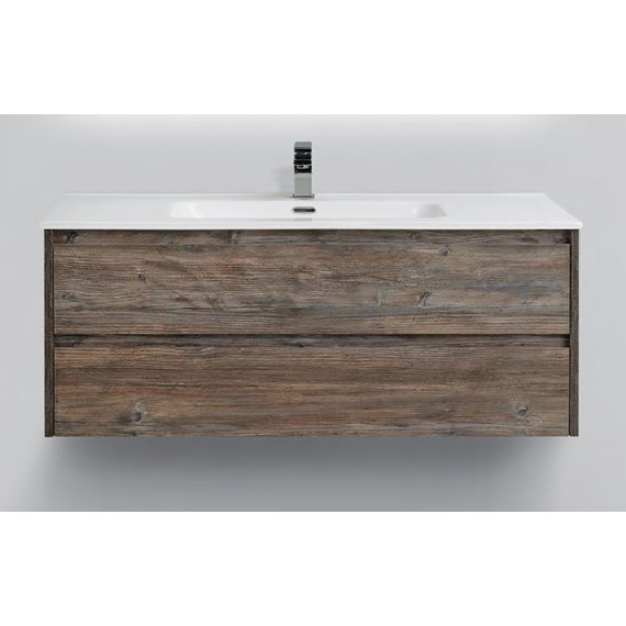 Тумба подвесная с раковиной BelBagno KRAFT-1200-2C-SO-PP 120 см, Pino Pasadena фото 