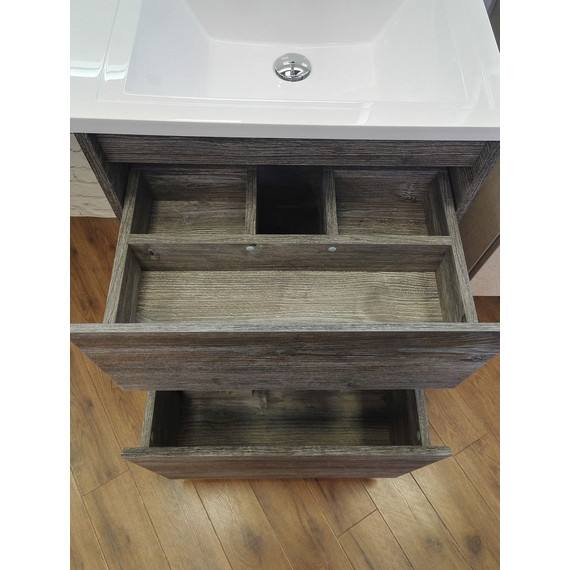 Тумба напольная с раковиной-столешницей BelBagno KRAFT-LVD-580/1200-2C-PIA-PP 120 см R, Pino Pasadena - 4 Тумба напольная с раковиной-столешницей BelBagno KRAFT-LVD-580/1200-2C-PIA-PP 120 см R, Pino Pasadena фото 4