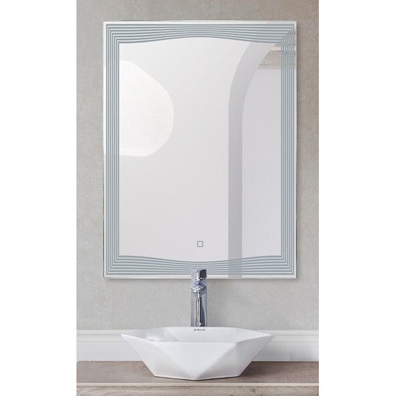 Зеркало BelBagno SPC-LNS-600-800-LED-TCH 60 см фото 