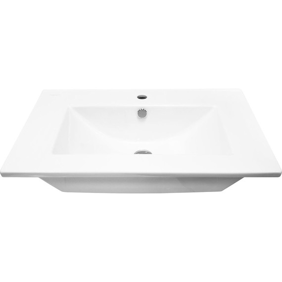 Тумба напольная с раковиной Стиль Дина 75 см, белый - 3 Тумба напольная с раковиной Стиль Дина 75 см, белый фото 3