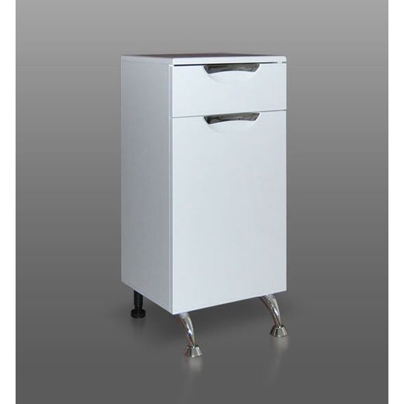 Тумба напольная Стиль 40 см L, белый фото 2