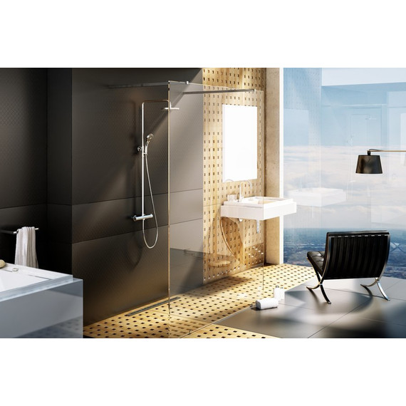 Душевая перегородка Ravak Walk-In Free 160 см GW9FS0C00Z1 прозрачное фото 4