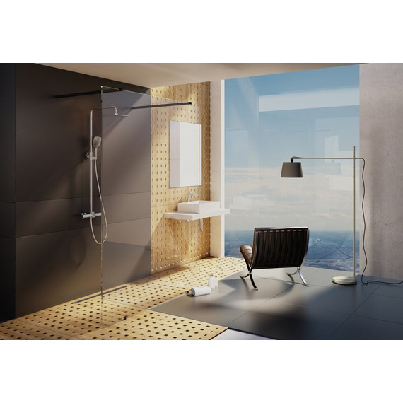 Душевая перегородка Ravak Walk-In Free 140 см GW9FM0C00Z1 прозрачное фото 5