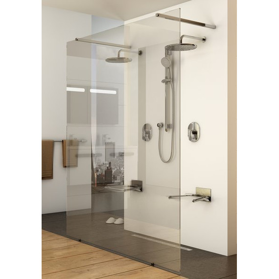 Душевая перегородка Ravak Walk-In Free 140 см GW9FM0C00Z1 прозрачное фото 7