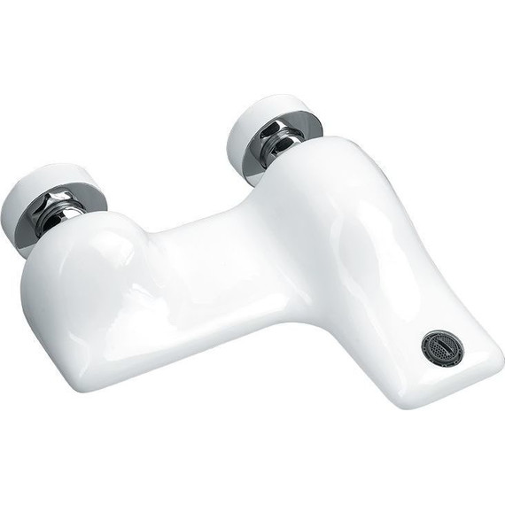 Смеситель для ванны Timo Helmi 4014/00-16Y, хром/белый - 3 Смеситель для ванны Timo Helmi 4014/00-16Y, хром/белый фото 3